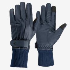 PU Leather Fleece-Lined Gloves