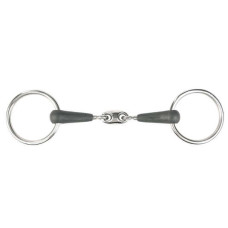 Horze Loose Ring Double-Jointed Rubber Bit