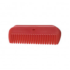 Horze Plastic Mane Comb red