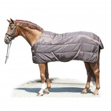 Quilted stable rug - 300g/210d - brown/beige