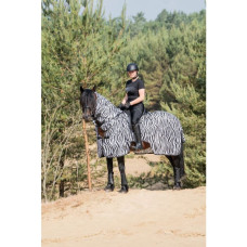 HKM  treniņu mušu sega ar kaklu - Zebra