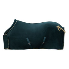 Flīsa sega ar apkakli -  zaļa