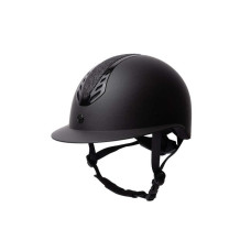 Horze Celeste Riding Helmet bleck and bleck gliter Horze Celeste Riding Helmet bleck and bleck gliter