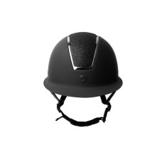 Horze Aurora Metallic Glitter Helmet blrck and bleck gliter Horze Aurora Metallic Glitter Helmet blrck and bleck gliter