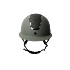 Horze Aurora Metallic Glitter Helmet green and green gliter Horze Aurora Metallic Glitter Helmet green and green gliter