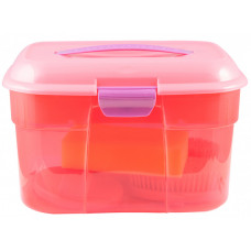 GROOMING BOX WITH CONTENT pink