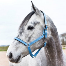 Horze Halter with Lining Light blue